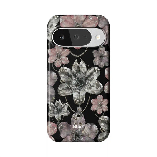 Midnight Orchid Pixel Case