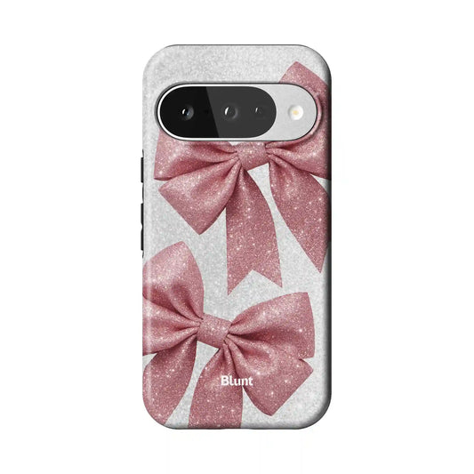 Sugarplum Bow Pixel Case