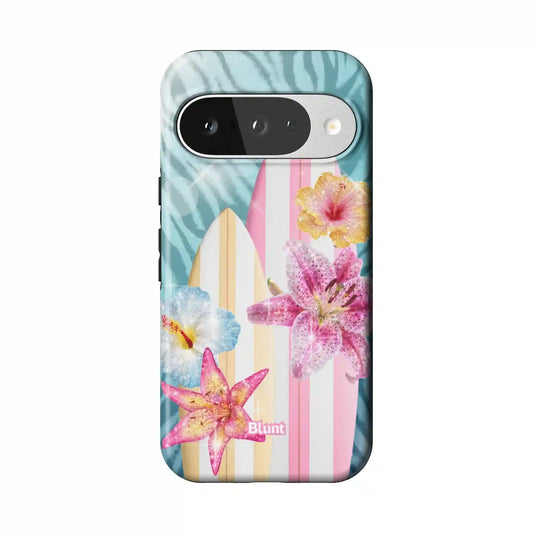 Tidal Teal Pixel Case