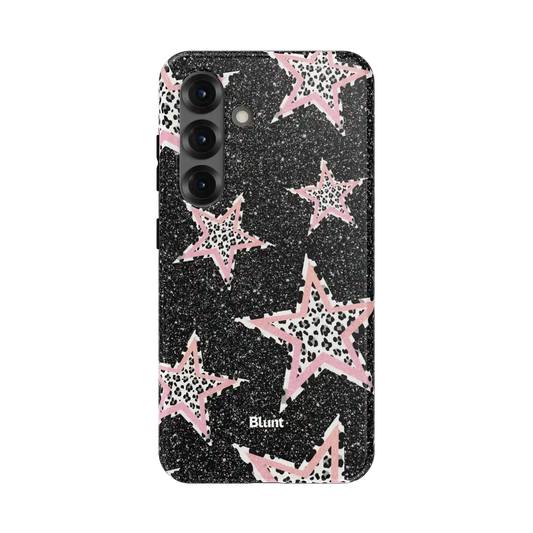 Pink Zebra Stars Samsung Case