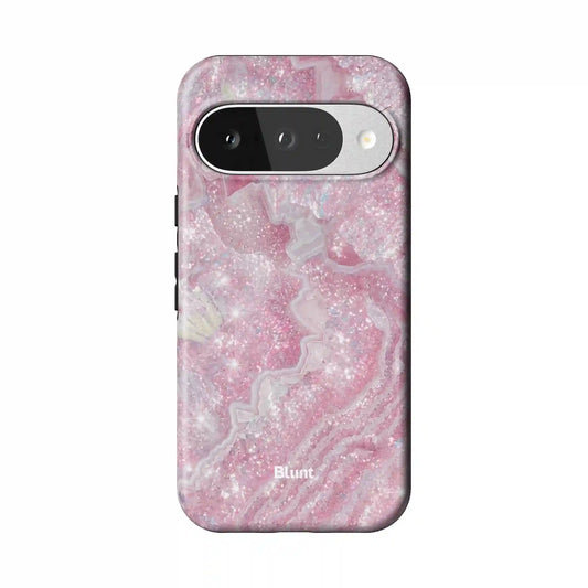 Pink Starmist Pixel Case