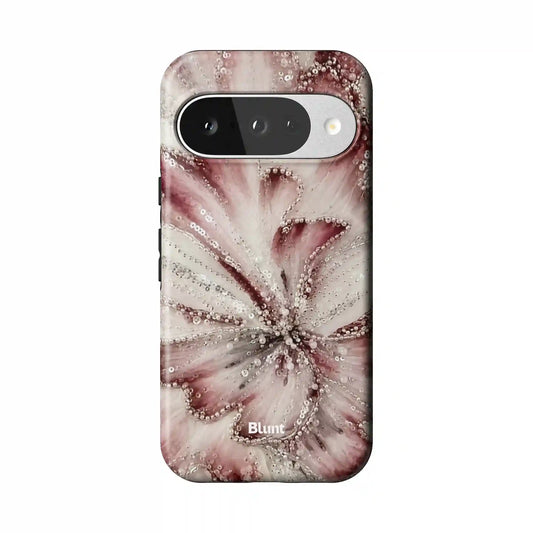 Pink Wisteria Pixel Case