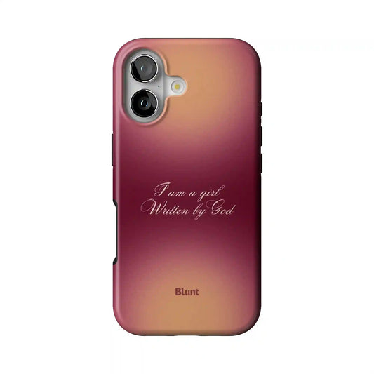 Written by God iPhone Case