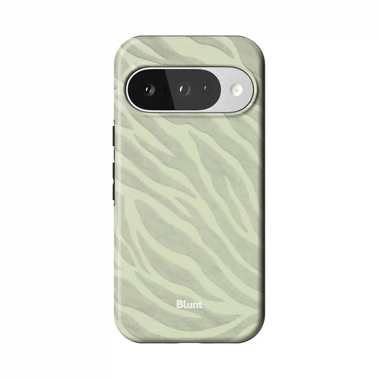 Sage Zebra Pixel Case