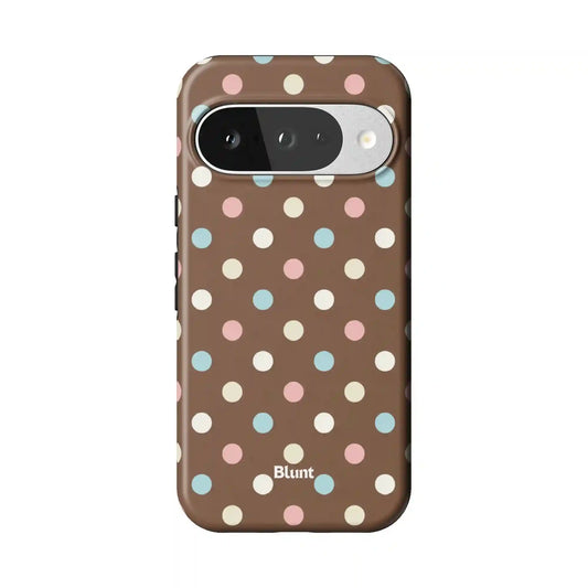 Mocha Confetti Pixel Case