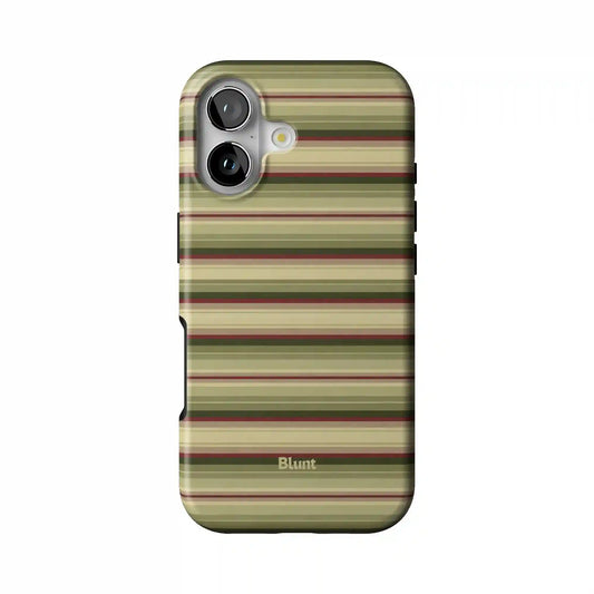 Verdant Stripe iPhone Case