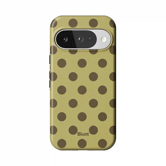 Sage Toffee Dot Pixel Case