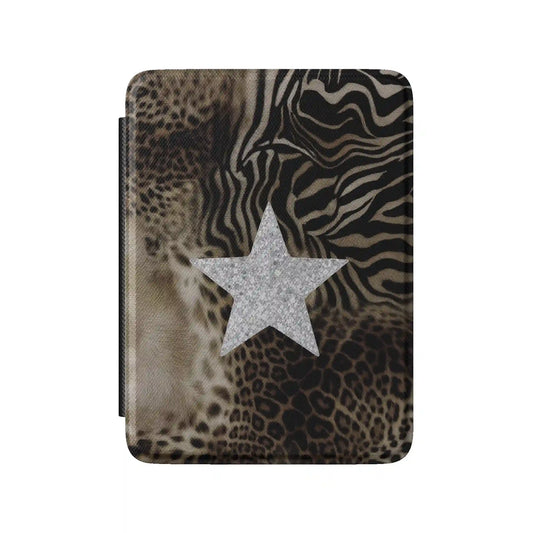 Zebra Star Kindle Case