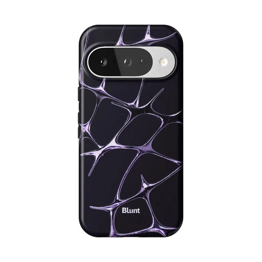 Violet Web Pixel Case