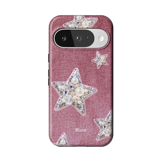 Pink Stardust Pixel Case
