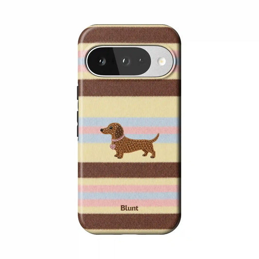 Banana Doxie Pixel Case