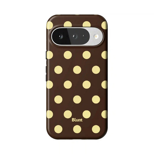 Brown Butter Polka Pixel Case