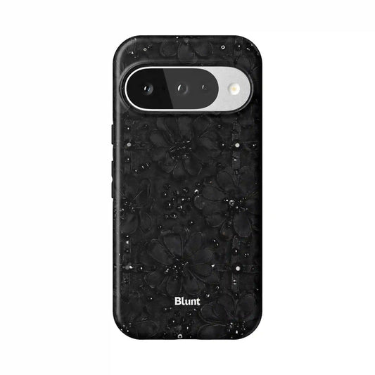 Noir Bloom Pixel Case