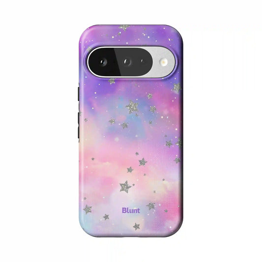 Cosmic Lilac Pixel Case