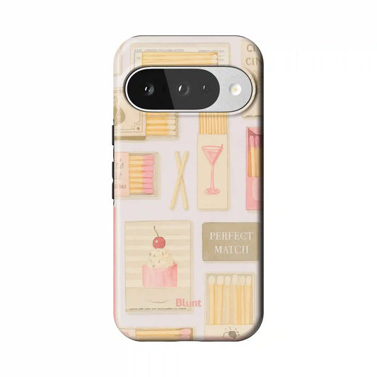 Pink Match Pixel Case