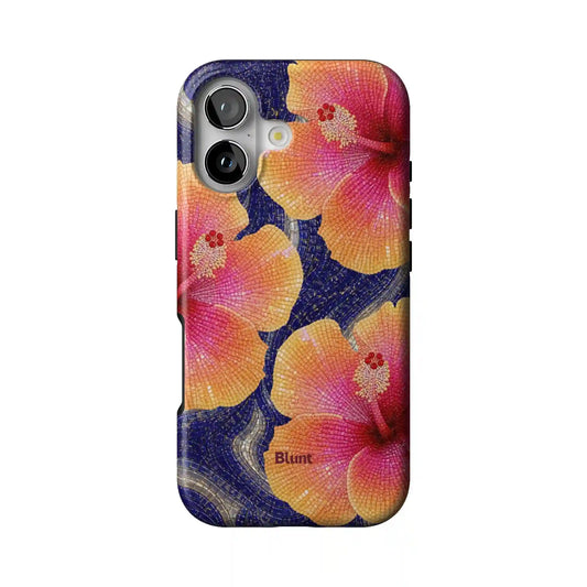 Marble Blossom iPhone Case