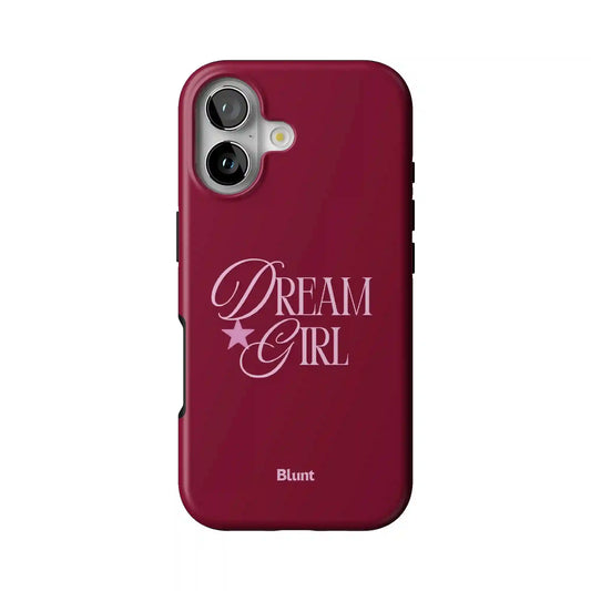 Dream Girl Maroon iPhone Case