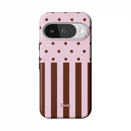 Pink Biscuit Pixel Case
