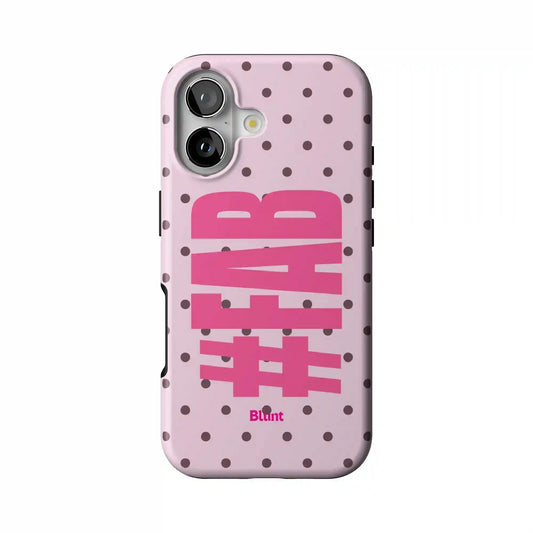 Pink Dot Fab iPhone Case