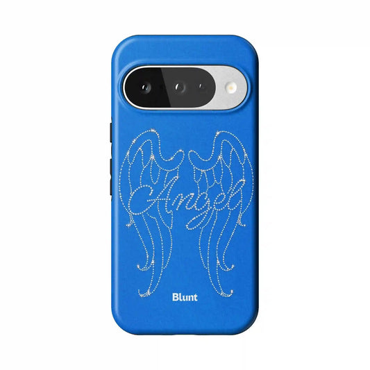 True Blue Angel Pixel Case