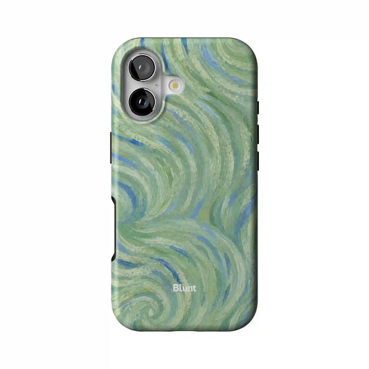 Grass Strokes iPhone Case