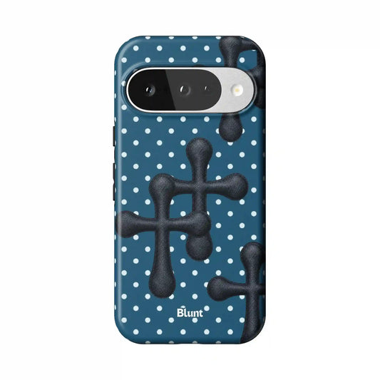 Saint Indigo Pixel Case