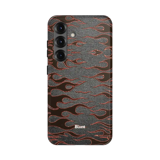 Steel Flame Samsung Case