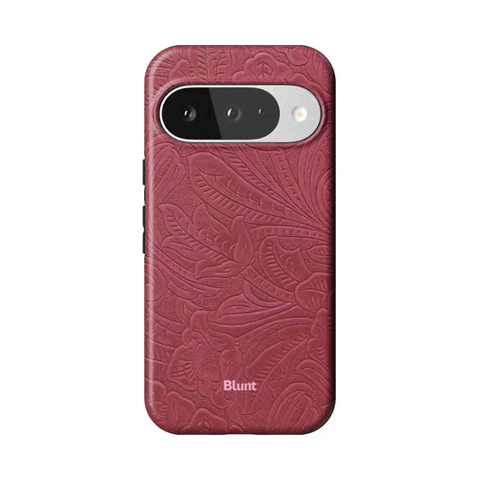 Mauve Leather Pixel Case