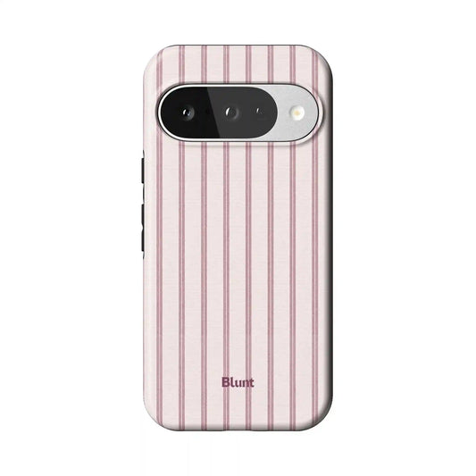 Rose Pinstripe Pixel Case