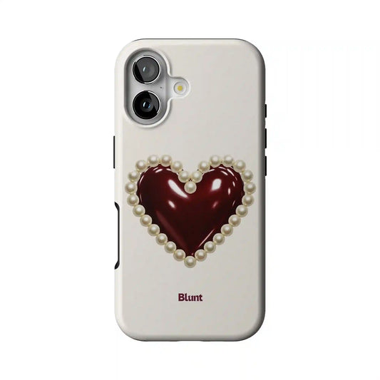 Maroon Muse iPhone Case
