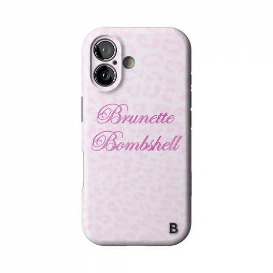 Brunette Bombshell Statement iPhone Case