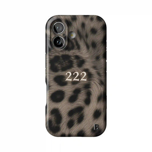 222 Leopard Statement iPhone Case