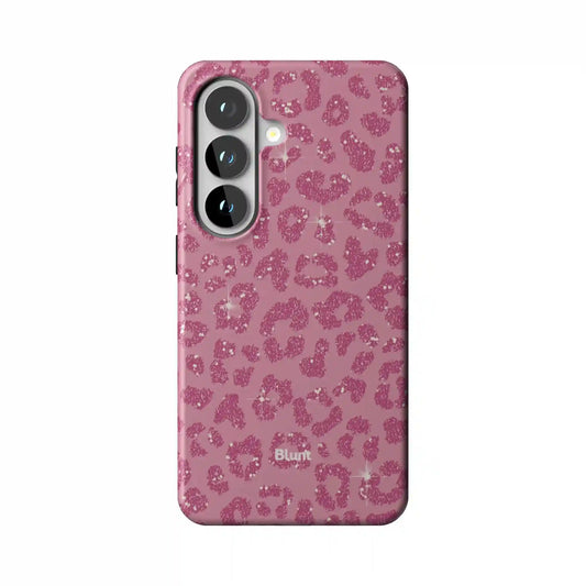 Pink Cheetah Print Samsung Case