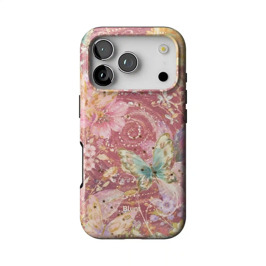 Pink Whirl iPhone Case