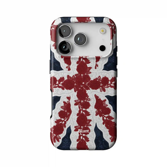 Deep Laced Brit iPhone Case