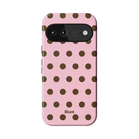 Blush Polka Pixel Case