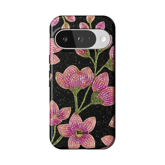 Stardust Bloom Pixel Case