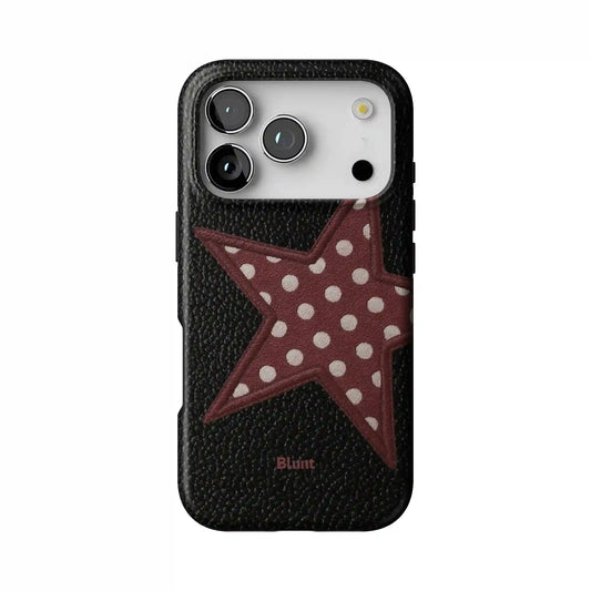 Polka Star iPhone Case
