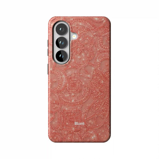 Coral Glam Samsung Phone Case