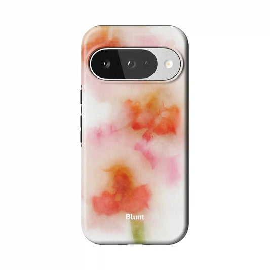 Coral Mist Pixel Case