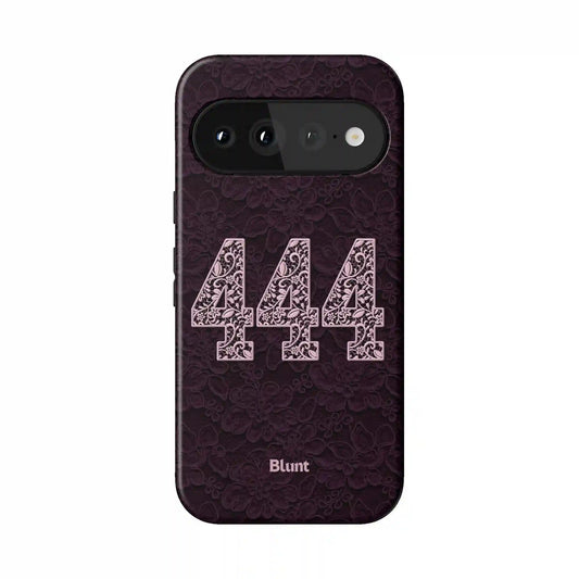 444 Blessed Plum Pixel Case