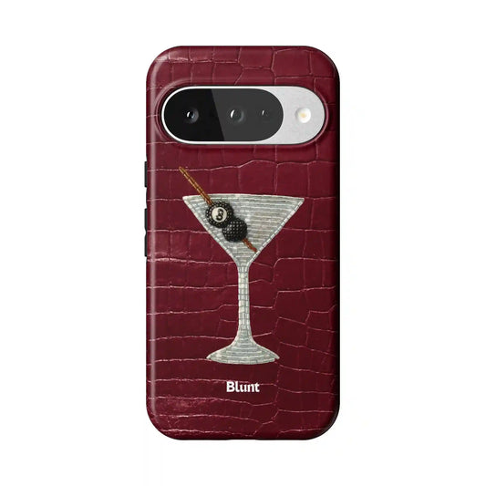 Crimson Happy Hour Pixel Case