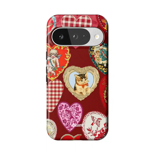 Vintage Love Pixel Case