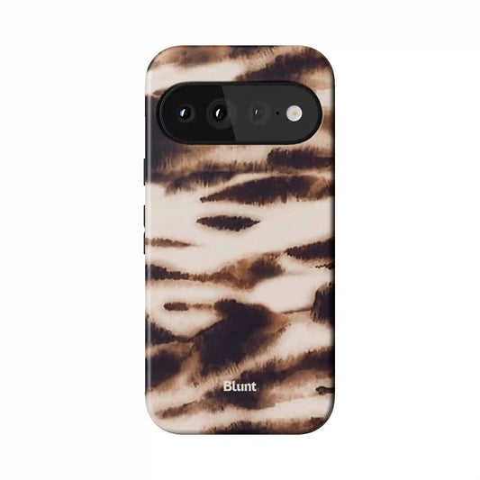 Stained Sepia Pixel Case