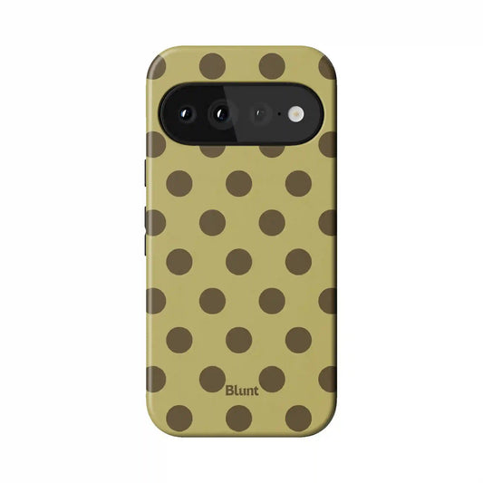 Sage Toffee Dot Pixel Case