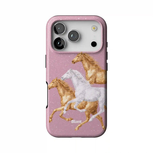 Pink Gallops iPhone Case