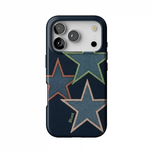 Neon Stars iPhone Case