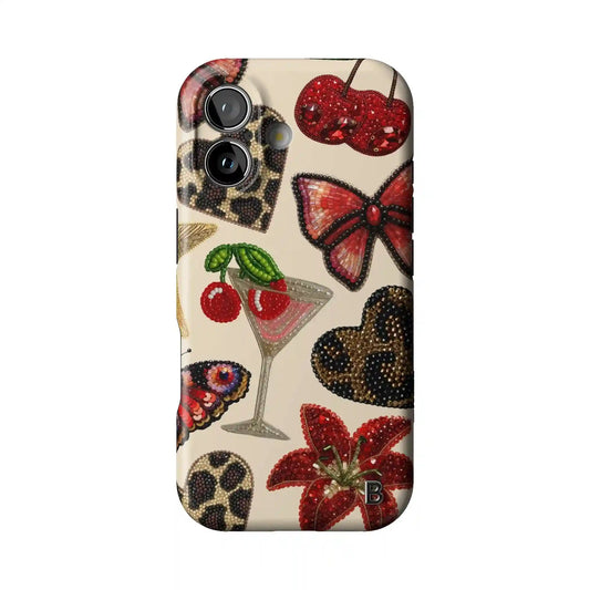Butterfly Garden Statement iPhone Case