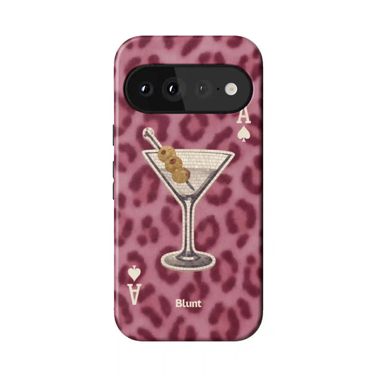 Pink Cheetah Dirty Martini Pixel Case