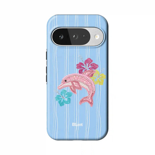 Seaside Stripes Pixel Case